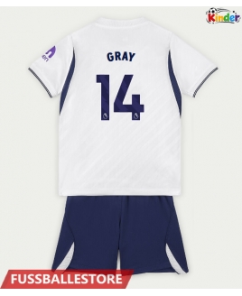 Günstige Tottenham Hotspur Archie Gray #14 Heimtrikotsatz Kinder 2026-27 Kurzarm (+ Kurze Hosen)